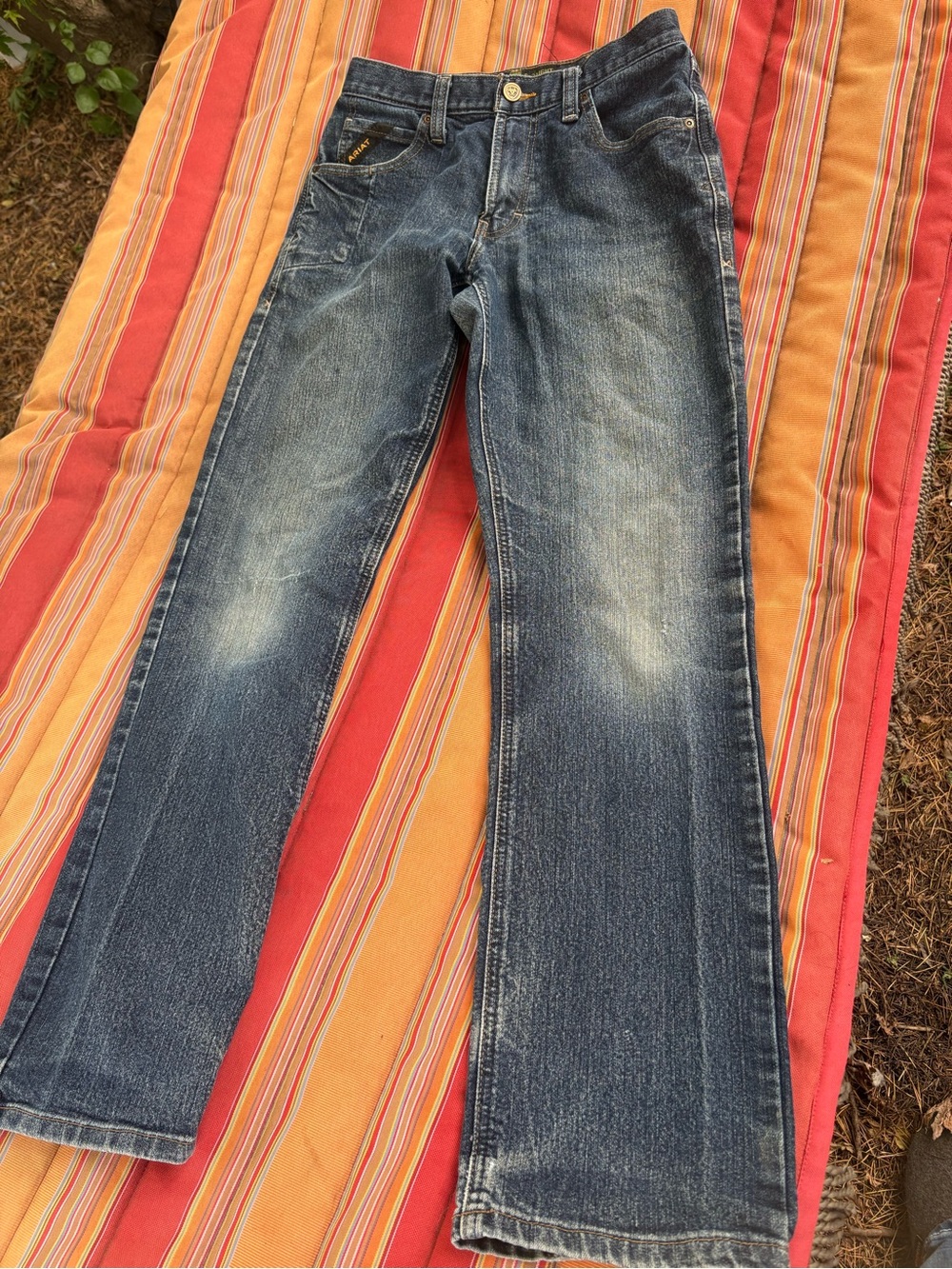 Ariat Men’s Faded Blue Bootcut Jeans